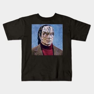 Murder Lizard 9 - Pensive in Turtleneck Kids T-Shirt